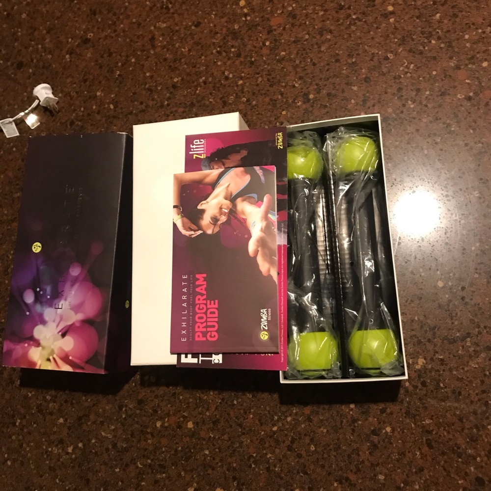 Zumba Fitness Exhilarate DVD set